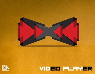 Video Player Logo Design